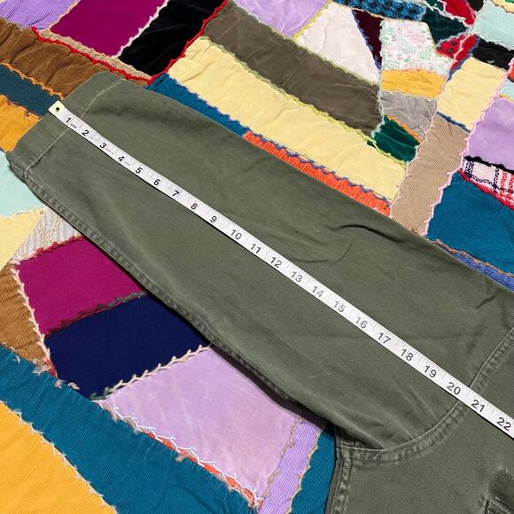 Vintage U.S. Army Military OG-107 Button Up Long Sleeve Medium - Picture 3 of 5